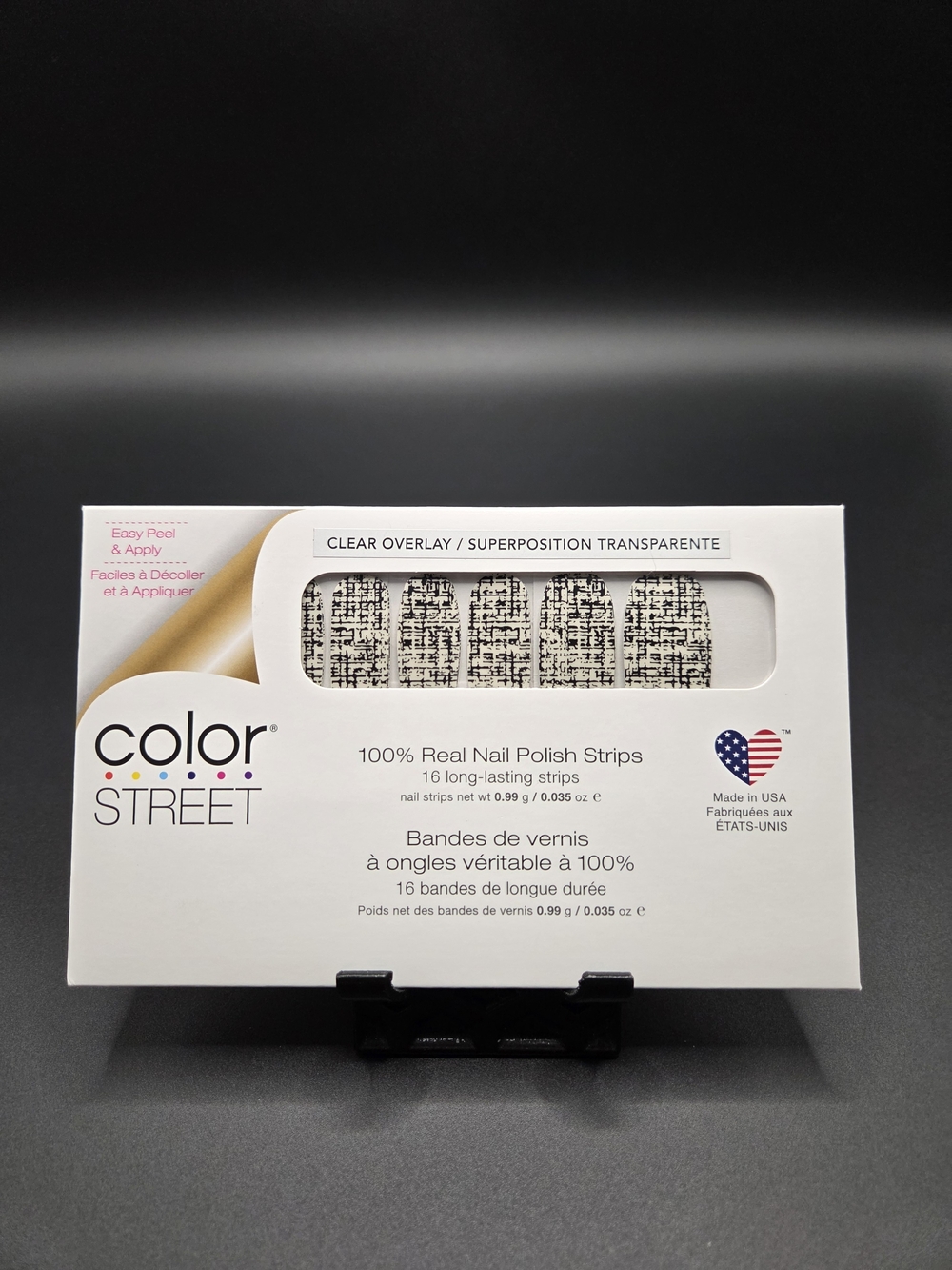 Color Street Nail Polish Strips Brand New Bouclé Jacket